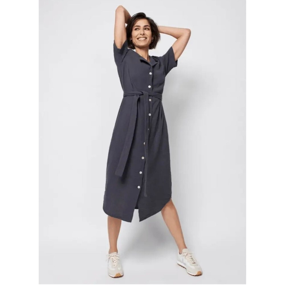 Faherty Nikita Dream Cotton Dress Medium